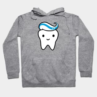 Kawaii Tooth with Toothpaste Hoodie